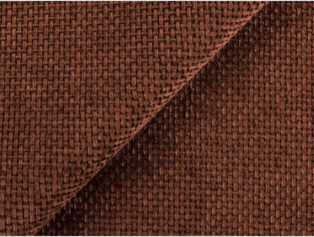 Теракотен шенилов ъглов диван (ляв ъгъл) Lani – Makamii