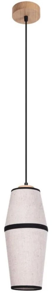 Spot-Light 1691074 - Полилей на кабел AMIGO 1xE27/25W/230V дъб