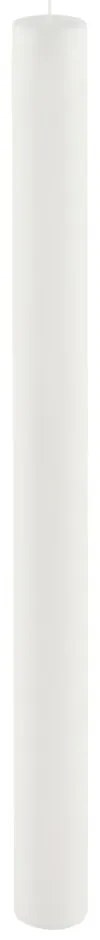 Бяла дълга свещ Ego Dekor Цилиндър , време на горене 53 h Pure - Ego Dekor