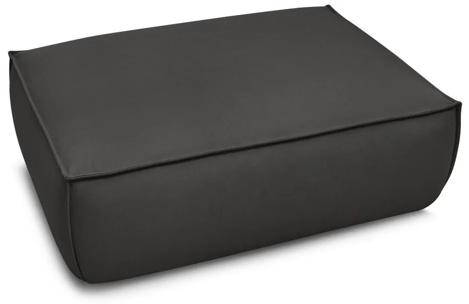 Черна табуретка от изкуствена кожа Boheme – Bobochic Paris