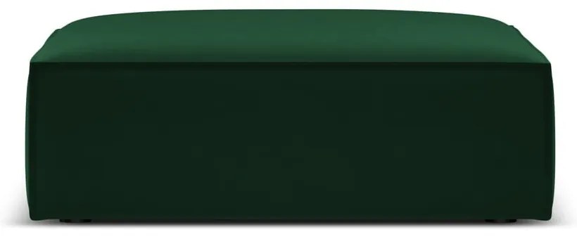 Тъмнозелена кадифена табуретка Vanda – Mazzini Sofas