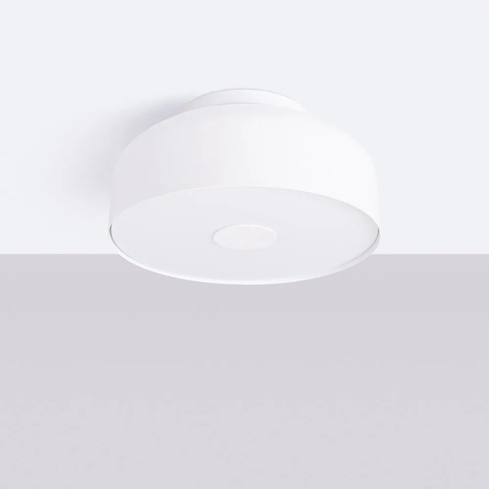 Бяло осветително тяло за таван Omiq – Sollux