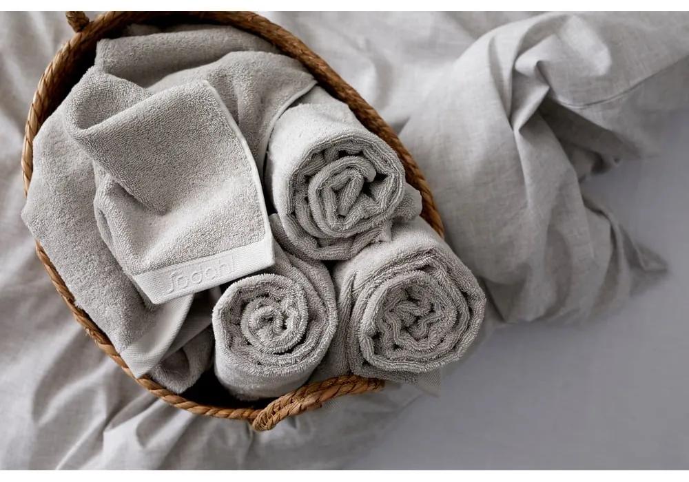 Сива кърпа от органичен памук 50x100 cm Comfort - Södahl