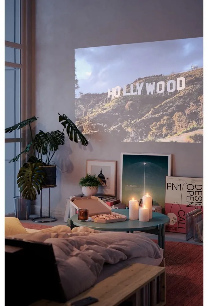 Разтегателен диван в цвят горчица 244 cm Base – Karup Design