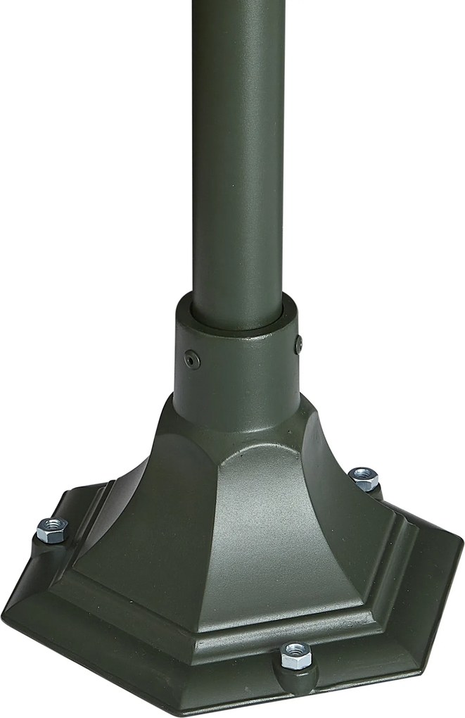 Класически външен фенер тъмнозелен 135 см IP44 - Berta