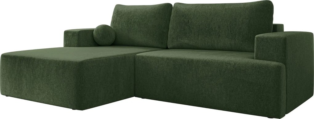 Ъглов Диван Миво-Зелен-Ляв