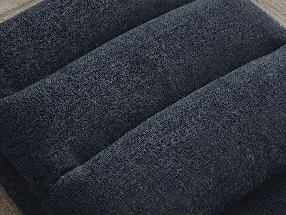 Тъмносиня шенилова табуретка Neil – Bobochic Paris