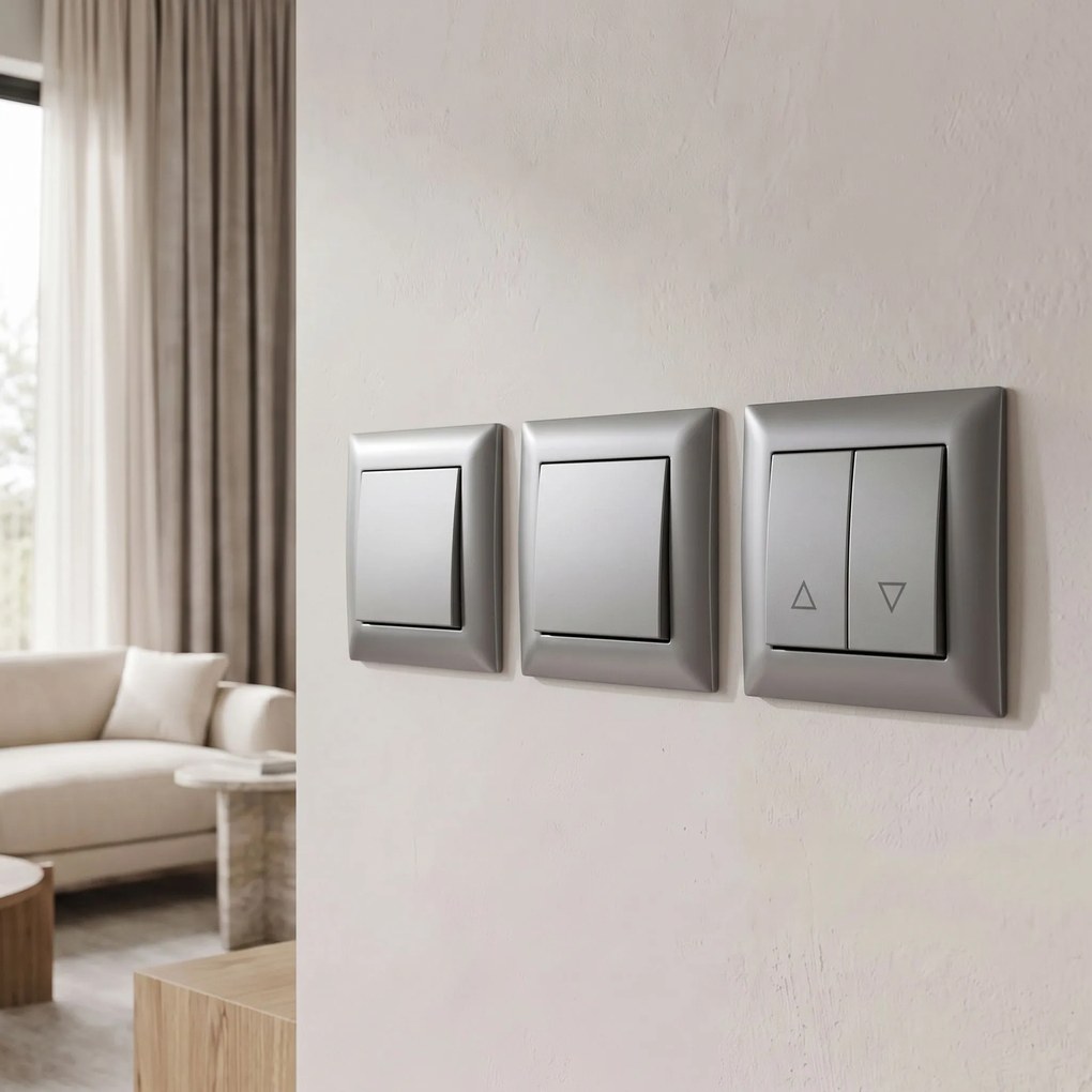 Ключ за Щори с Рамка OSTE JNH009-W GREY