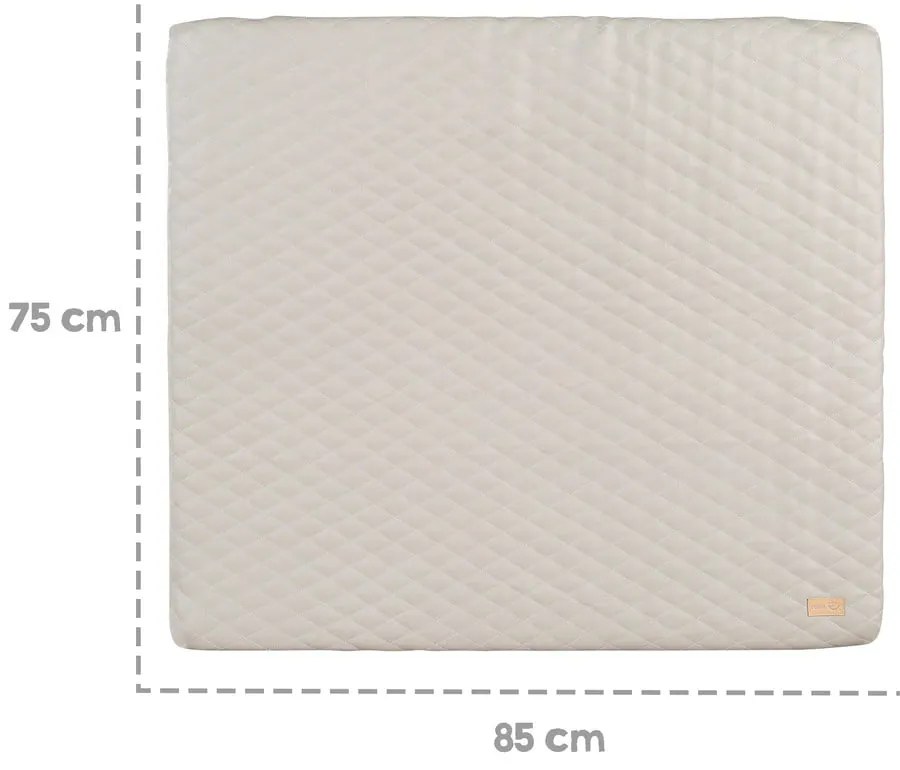 Постелка за преобуване 75x85 cm Greyish gesteppt – Roba