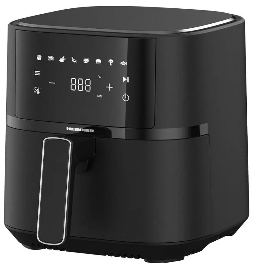 Heinner HAF-B4BK1500 - Фритюрник с горещ въздух, 4 л, 1500 W/230 V, черен