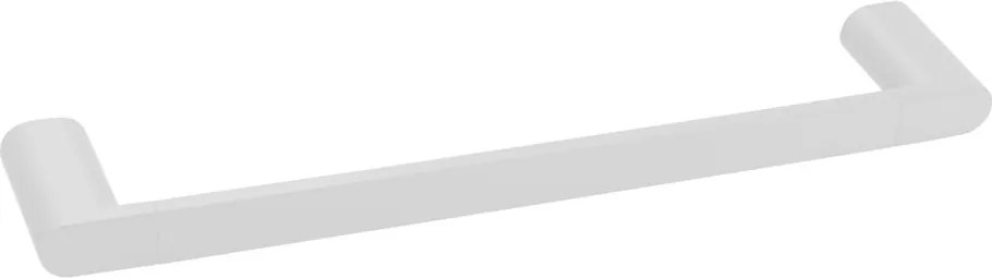 Бяла стенна месингова поставка за кърпи Flori – Sapho