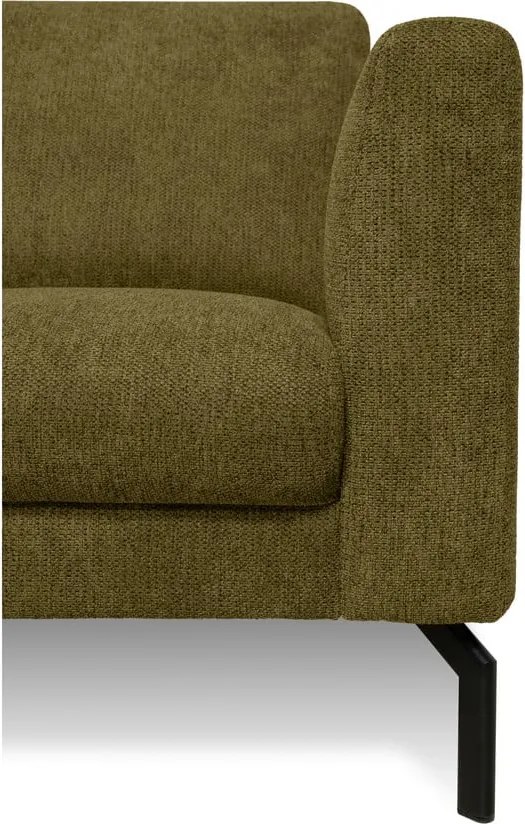 Ъглов диван в цвят горчица (ляв ъгъл) Gomero – Scandic