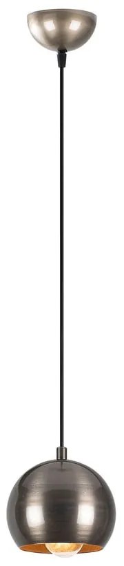 Висящо осветително тяло сребристо с метален абажур ø 30 cm Berceste – Opviq lights