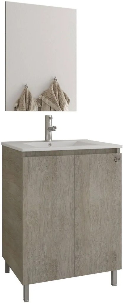 Комплект за баня Drop Gemini 60 slim-Mpez Anoixto