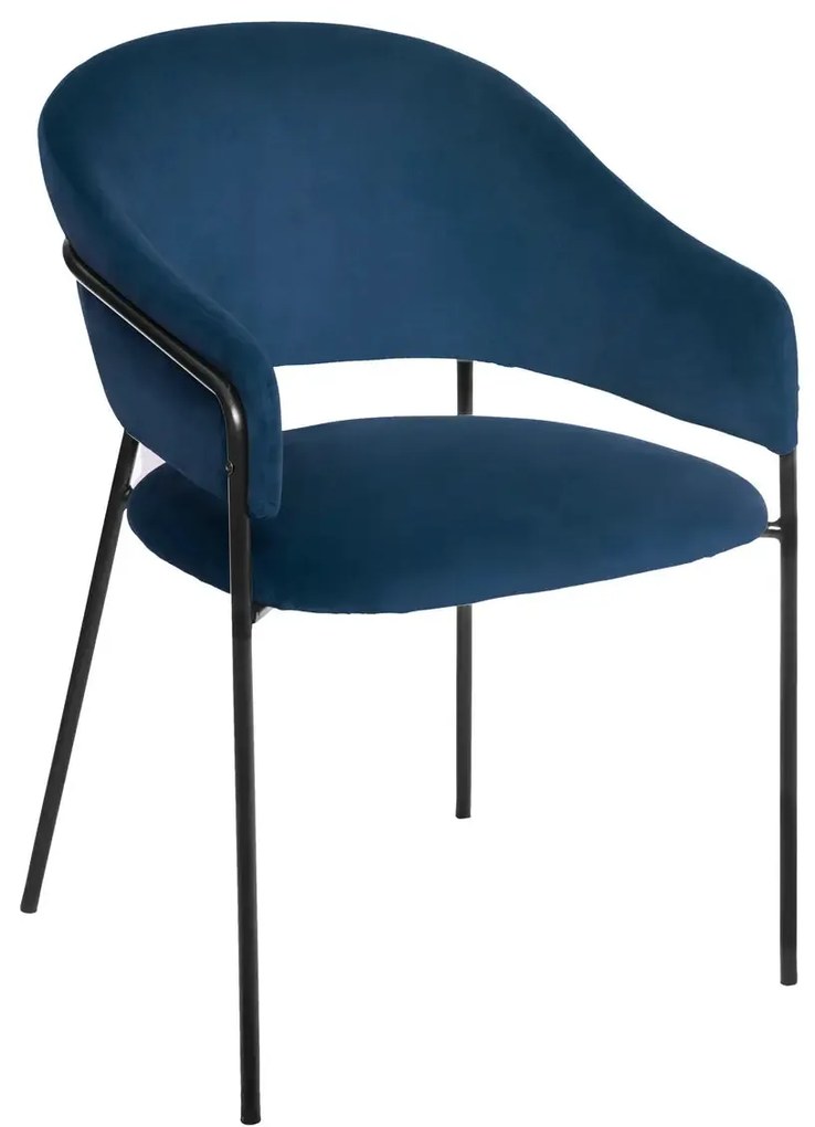 Трапезен стол atmosphera Siron - Тюркоаз