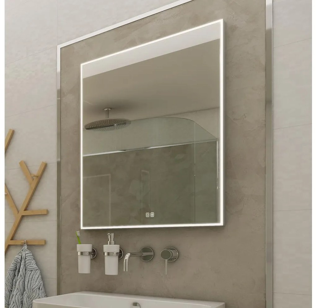 NIMCO ZP 13001VX - LED огледало за баня с подсветка 3000-6500K 70x50 см IP44