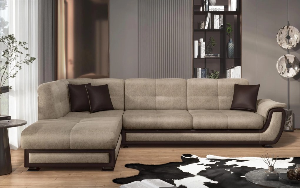 Разтегателен ъглов диван + клик-клак механизъм Принцес II