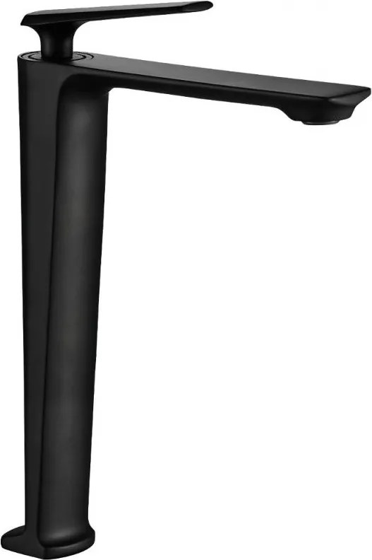 Mexen Ares висок смесител за мивка, черен - 744110-70