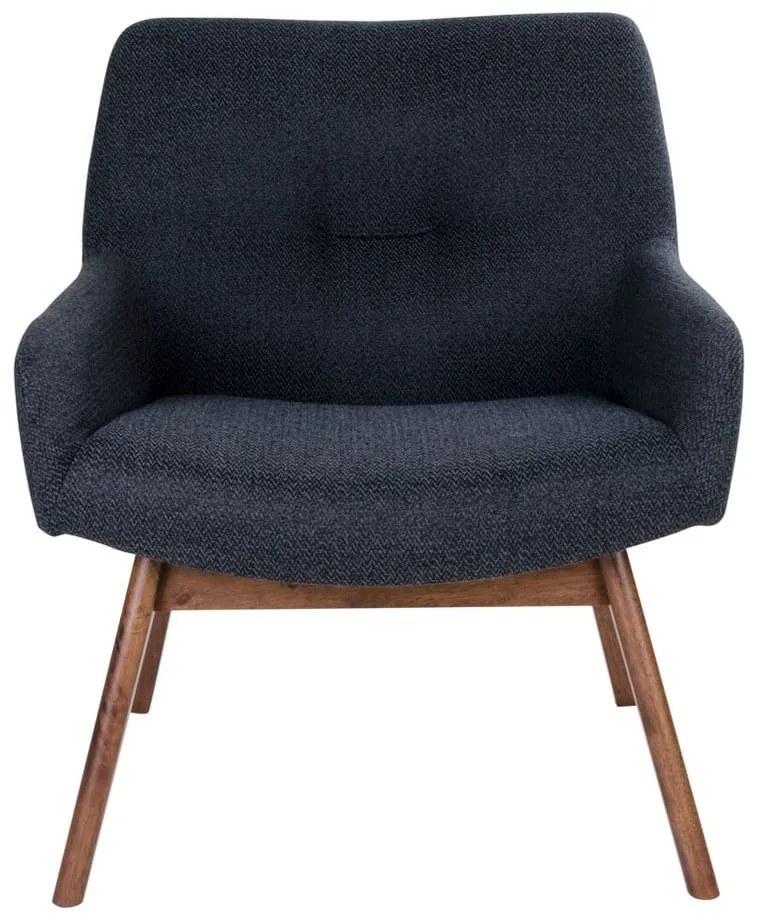 Фотьойл от тъмно орехово дърво Лондон - House Nordic