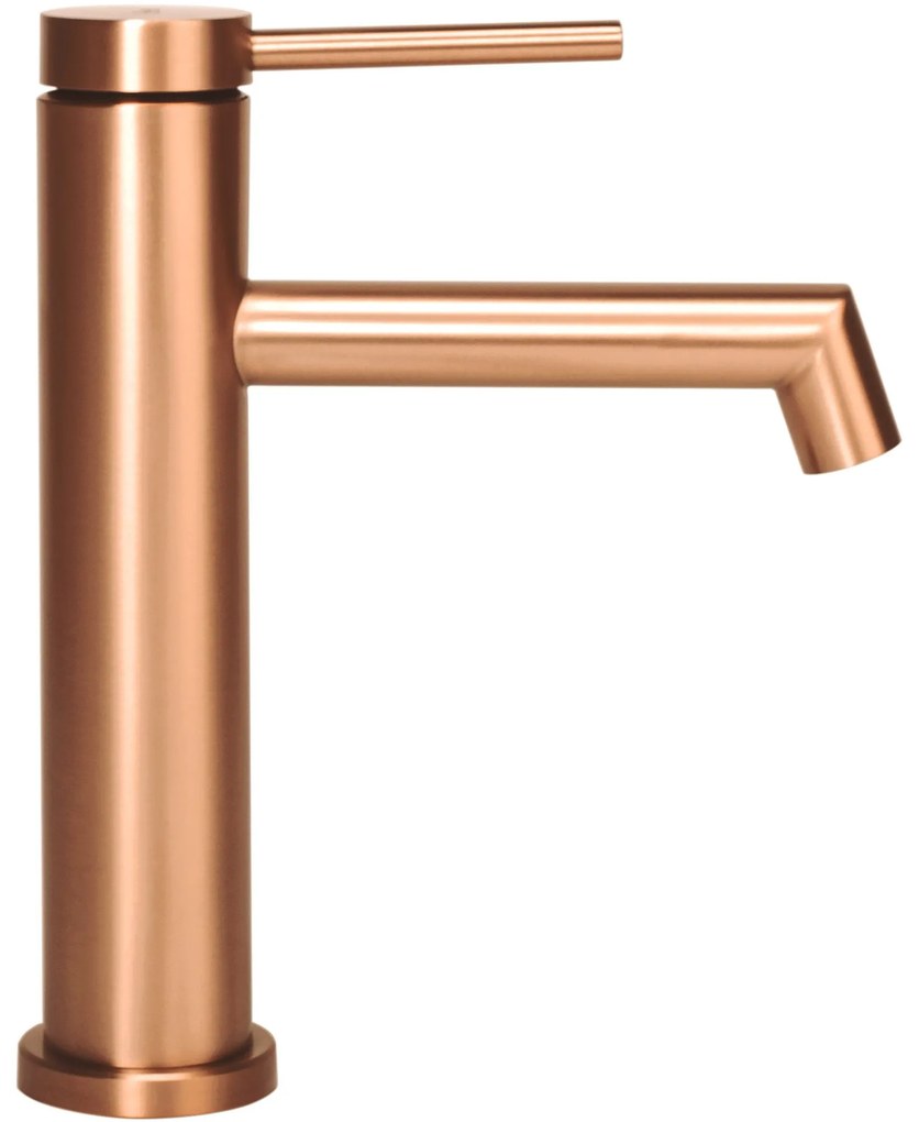 Смесител за мивка Rea FOSS Brush Copper Low