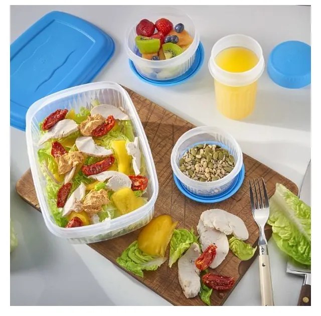 Контейнер за храна с капак Seal Tight Round Foodsaver, 1,5 л Premium Range - Addis