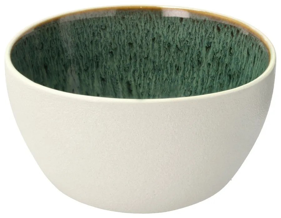 Бяла/зелена глинена купичка 400 ml Gastro White/Green – Bitz