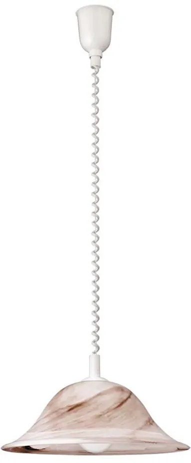 Rabalux 3954 - Полилей ALABASTRO 1xE27/60W/230V алабастрово стъкло