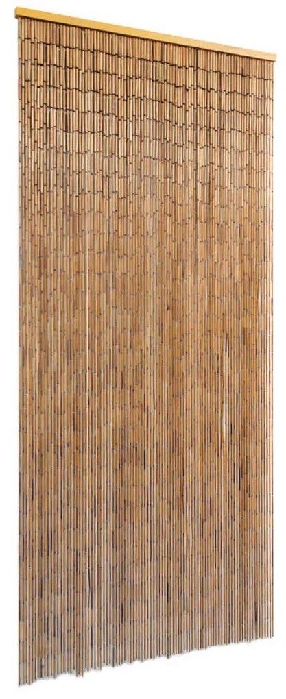 243715 vidaXL Завеса за врата от бамбук, 90x200 cм