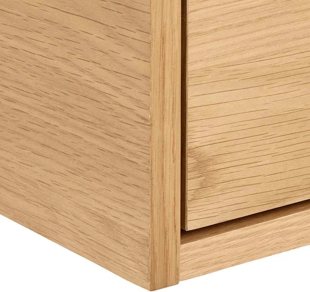 Нощно шкафче от декор от дъб в светло естествен цвят Monfort – Actona