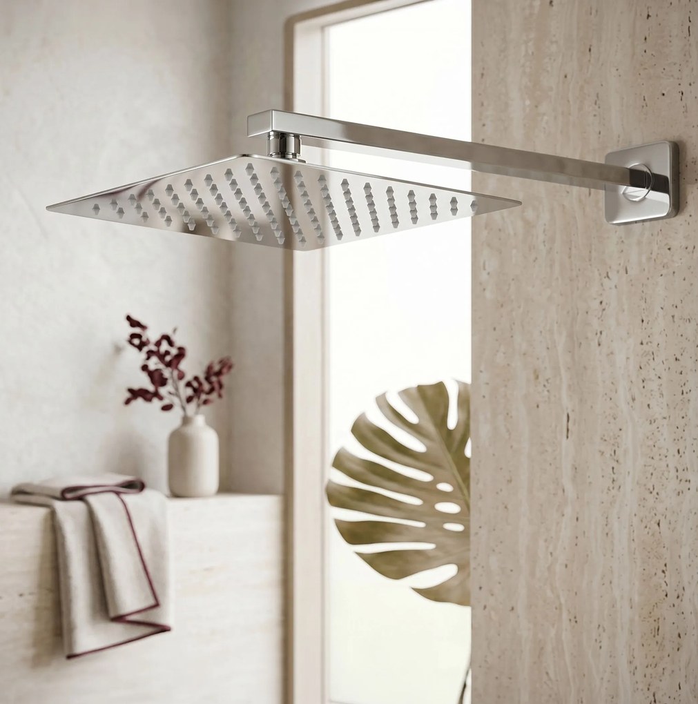 Квадратен душ пита REA JS-P015 25cm Chrome