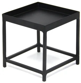Метална стойка квадрат за блок маса Черен Мат - (S)(SG-79952(A))