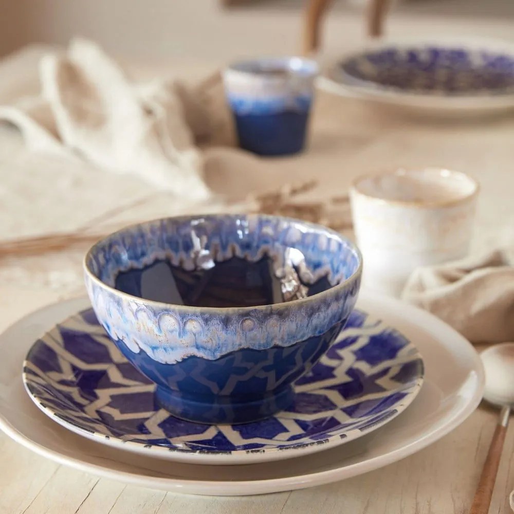 Сини керамични купички в комплект от 4 части ø 15 cm Latte - Costa Nova