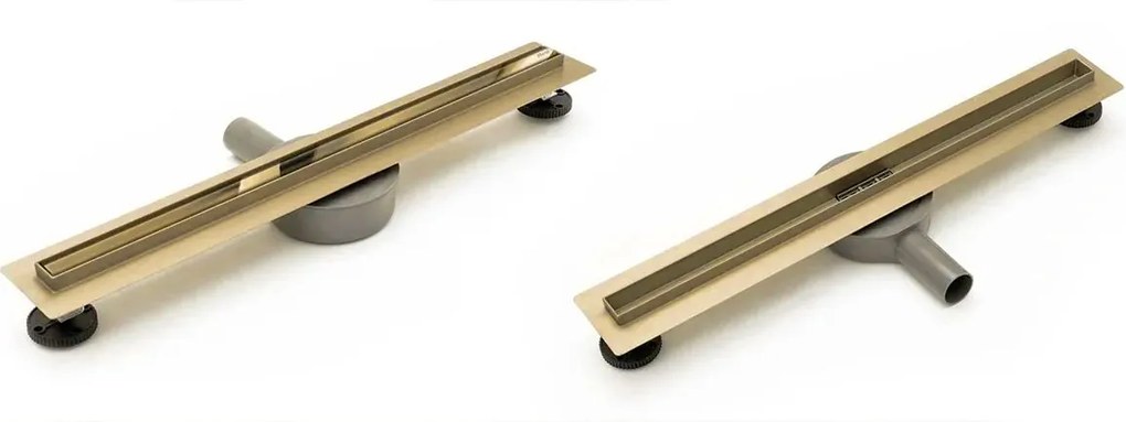 Линеен сифон Rea Neo Slim Mirror Gold Pro 50