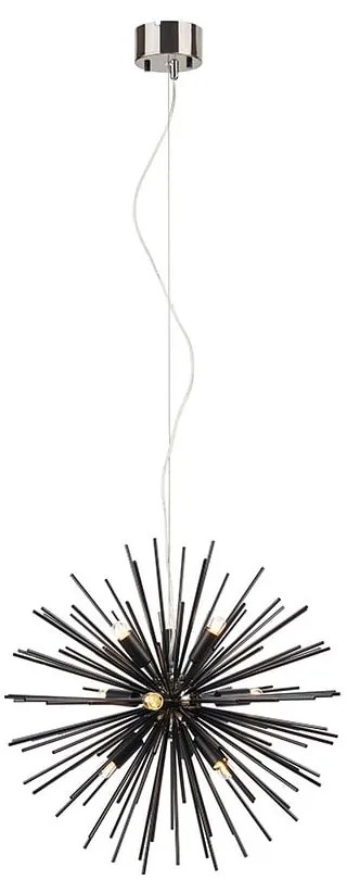 Черно висящо осветително тяло Soleil - Markslöjd