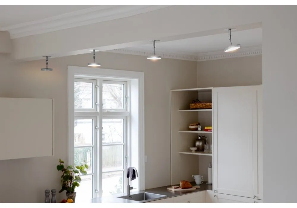 LED прожектор в сребрист цвят ø 12 cm Asteria Spot – UMAGE