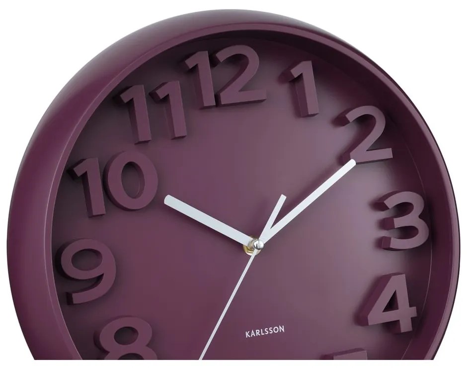 Стенен часовник ø 33,5 cm Elevated Classic Numbers – Karlsson