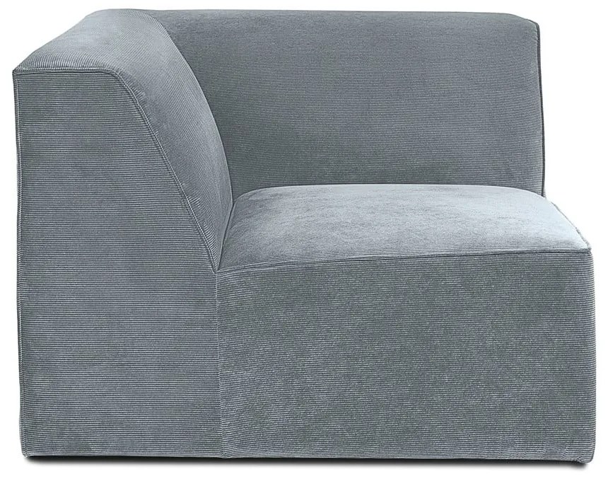 Сив модулен диван от рипсено кадифе (променлив) Sting – Scandic