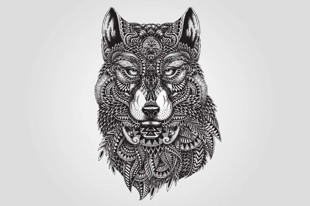 Тапет – Самотен вълк