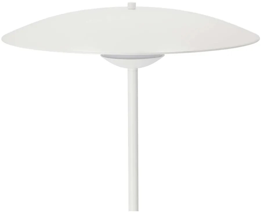 Бяла LED подова лампа с метален абажур (височина 140 cm) Lund – Candellux Lighting