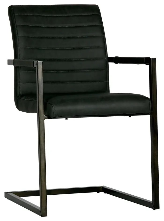 Черен трапезен стол Bas - WOOOD