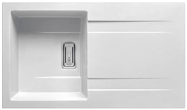 Νεροχύτης Pyramis Kartesio 1B 1D-Industrial Grey-Μήκος: 100 εκ.