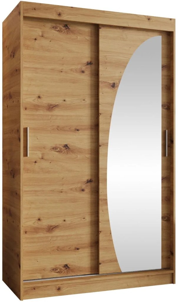 Гардероб Wika плъзгащ-Артисан-Дължина: 120 см