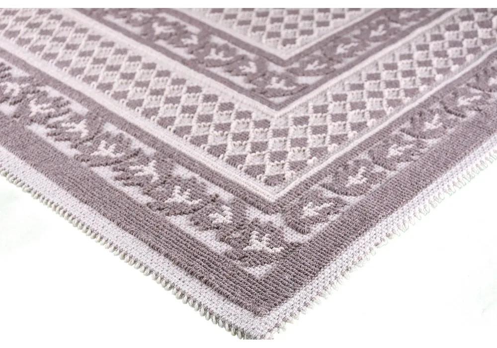 Сив и бежов памучен килим , 60 x 90 cm Olvia - Vitaus
