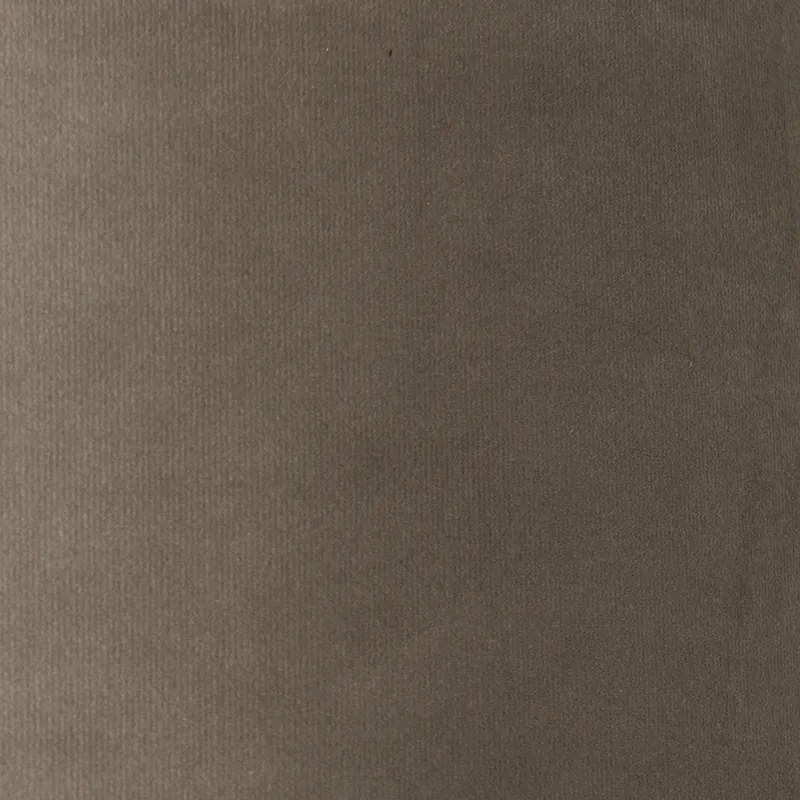 Абажур от кадифе таупе 35/35/20 със златен интериор