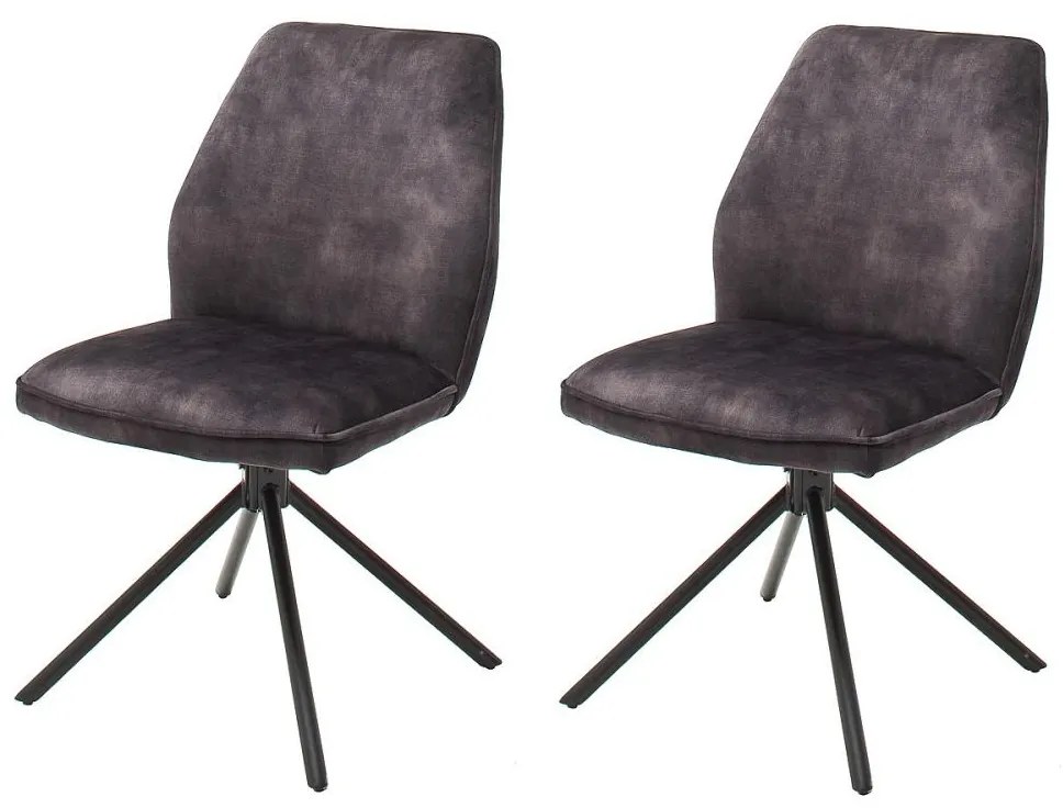 Трапезен стол NEXORO 1 бр. антрацит