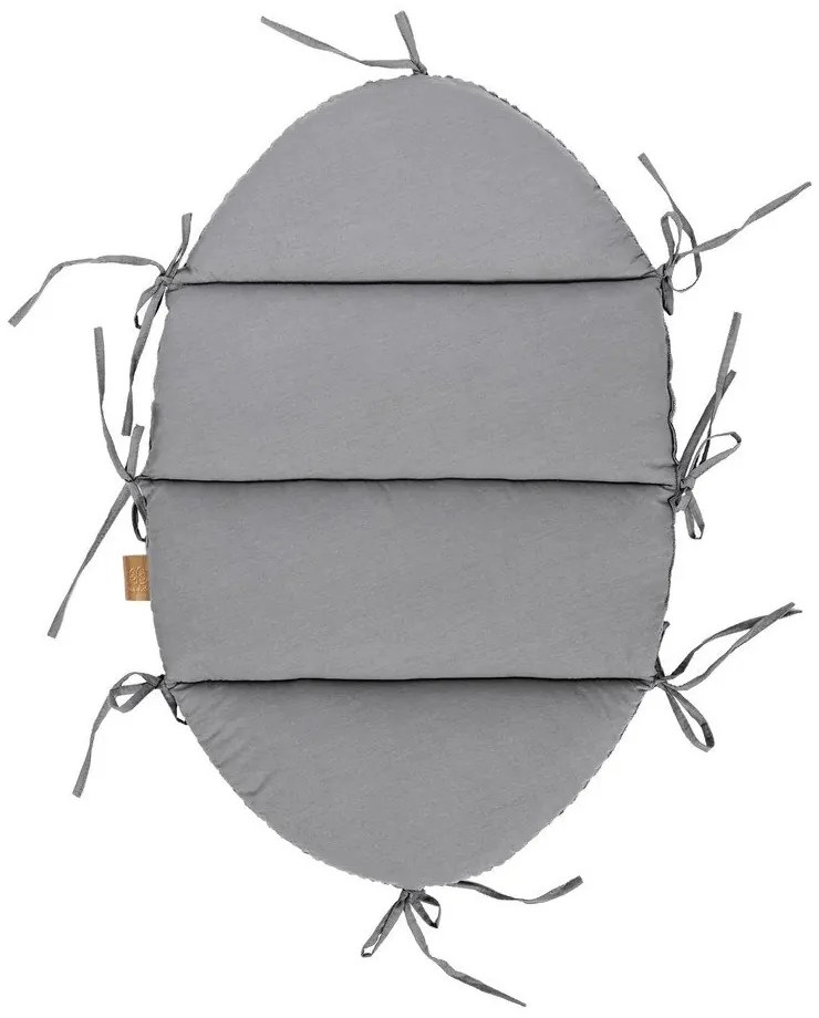 Сиво гнездо за бебе 47x70 cm – Meowbaby