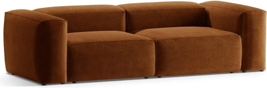 Диван в тухлен цвят 264 cm Bergamo – Cosmopolitan Design