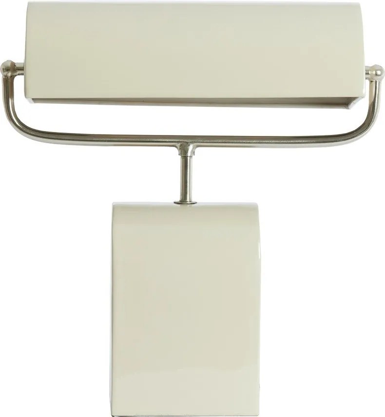 Кремава метална настолна лампа (височина 38 cm) Cardona – Light & Living