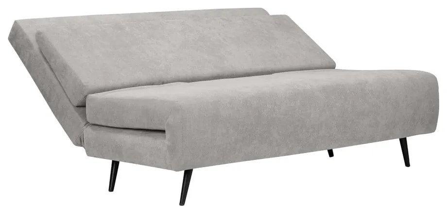 Светлосив сгъваем диван 87 cm Mallory – Støraa