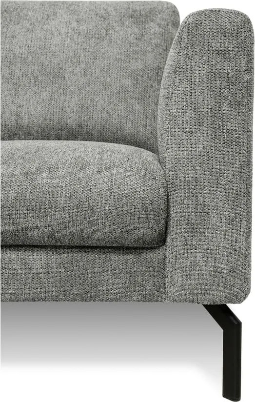 Светлосив ъглов диван (ляв ъгъл) Gomero – Scandic